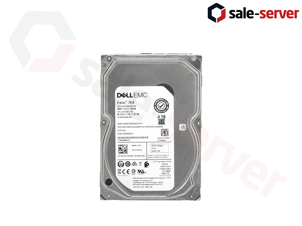 4TB SATAIII 7.2K DELL EMC ST4000NM016A 3.5"